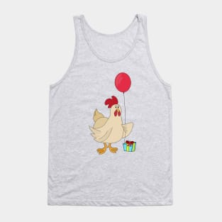 Happy Birthday Chicken Tank Top